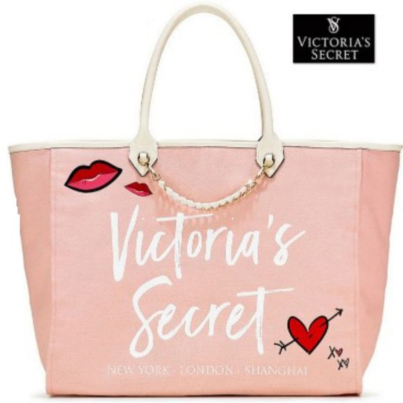 Victoria's Secret Handbags - NWT Victorias Secret Angel City Tote Weekender Bag